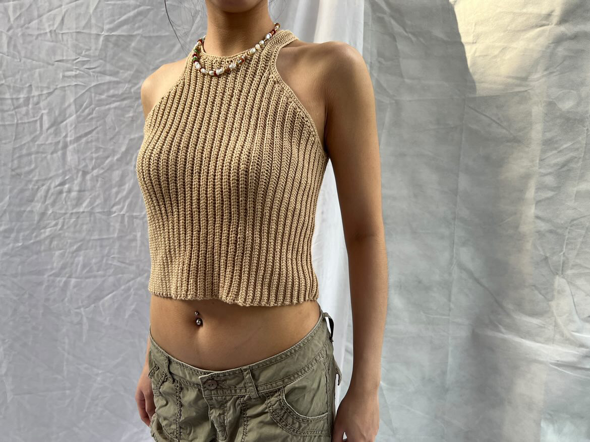 Perfect racerback top crochet pattern