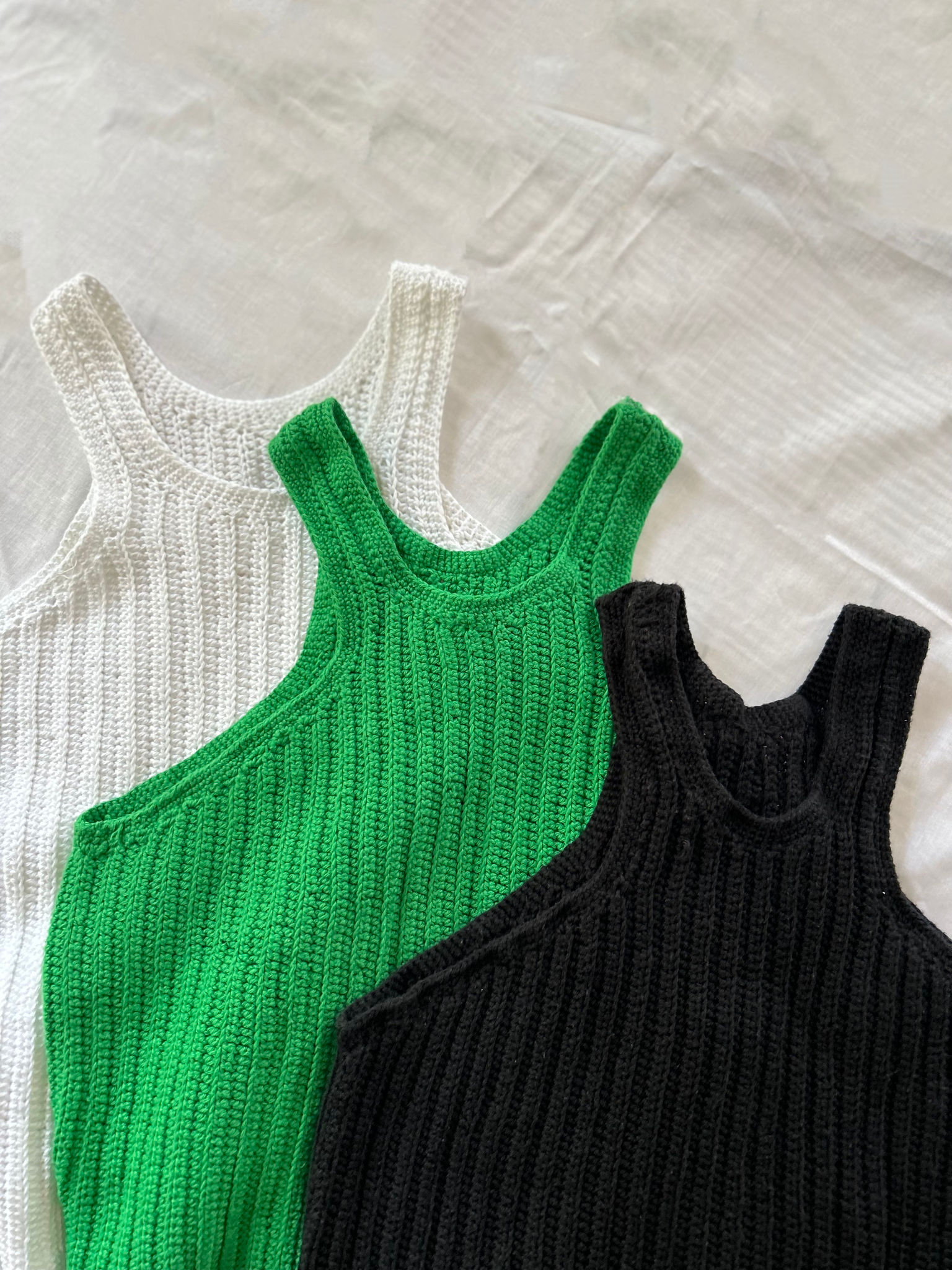 Perfect racerback top crochet pattern