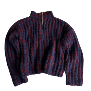 222 sweater knitting pattern listing photo with transparent background