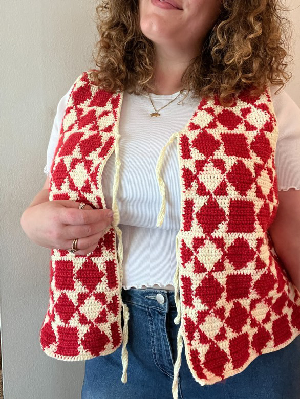tiles waistcoat