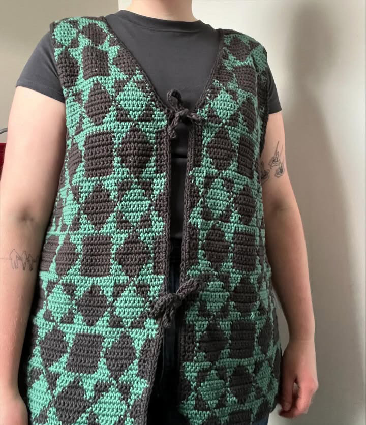 tiles waistcoat
