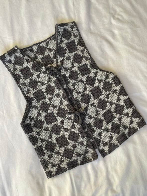 tiles waistcoat