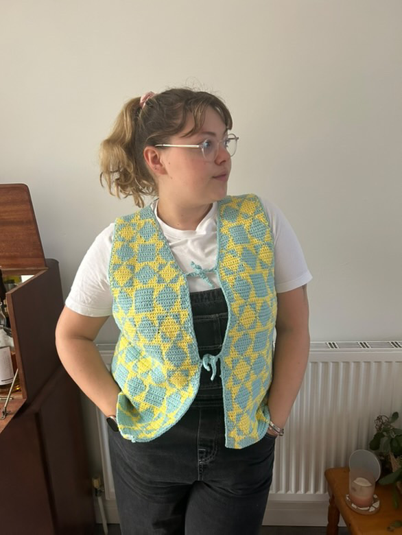 tiles waistcoat