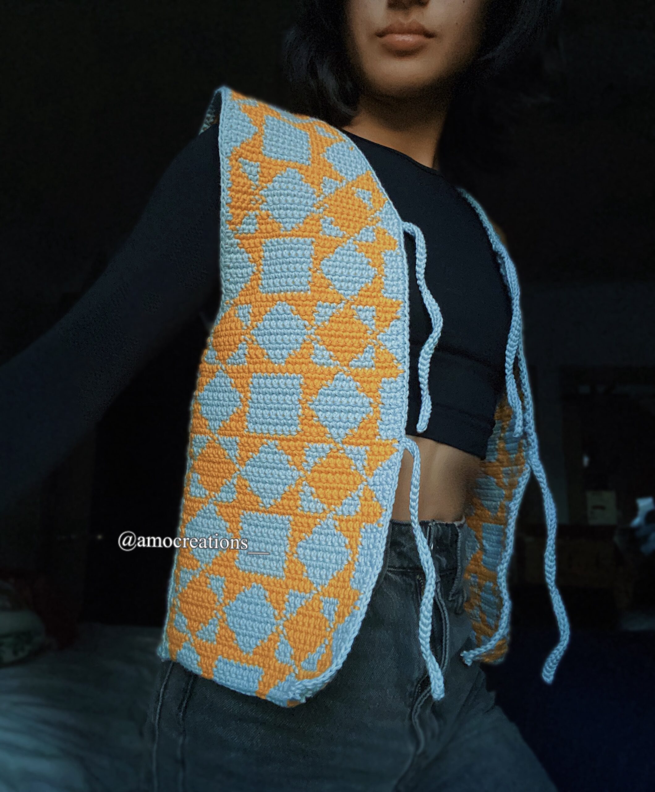tiles waistcoat