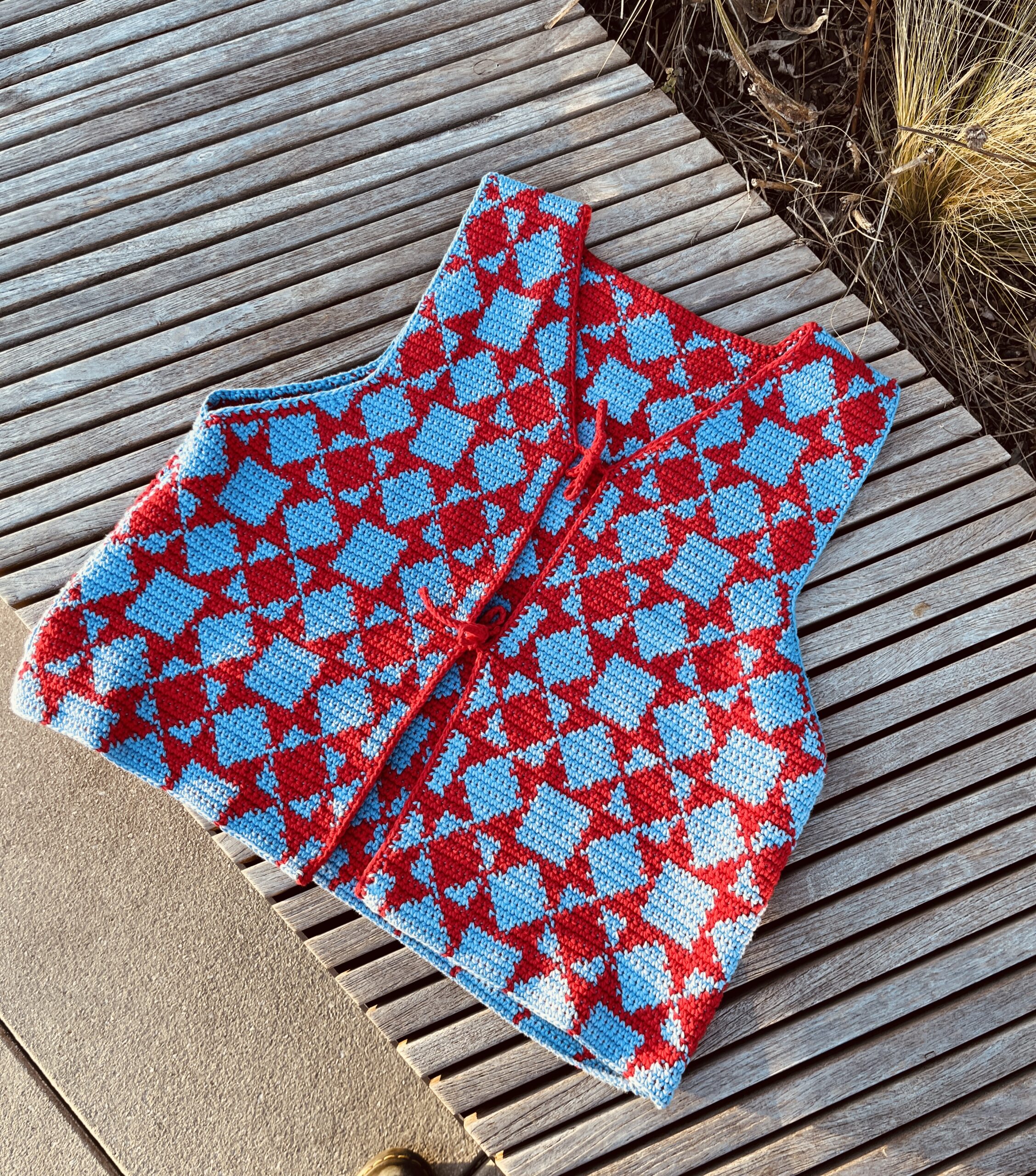 tiles waistcoat