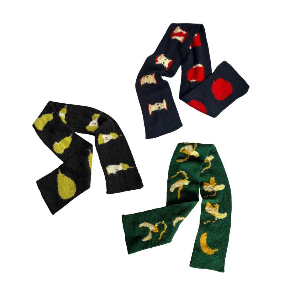 BUNDLE - Apple, Pear and Banana Scarf