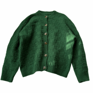 basket weave cardigan listing photo