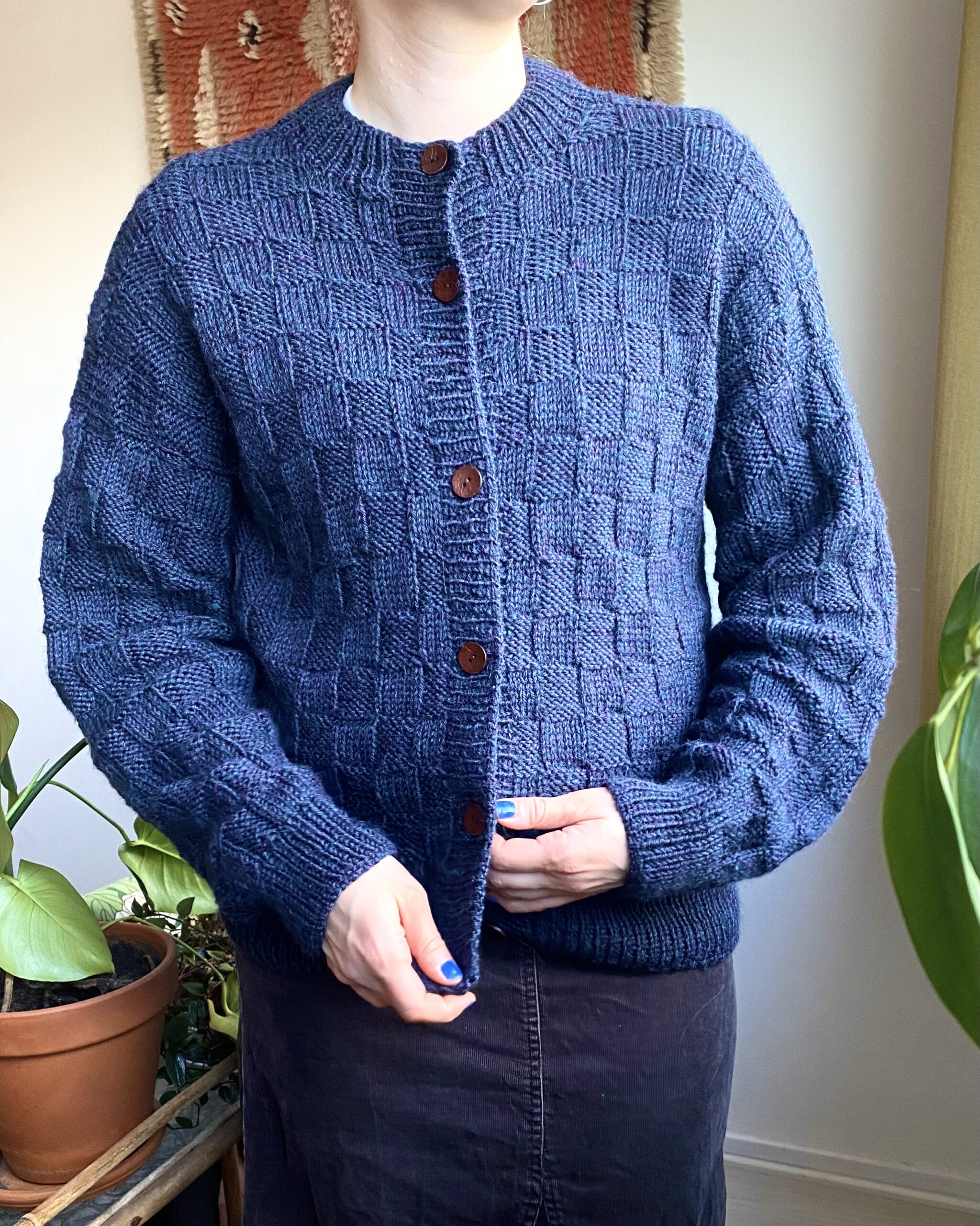 Basket Weave Cardigan - Studio Klara
