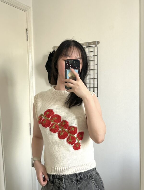 Cherry Tomato Vest + Tomato Sweater BUNDLE - Studio Klara