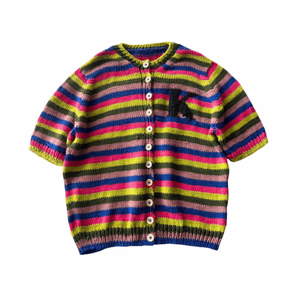 alphabet jacket listing image flatlay without background